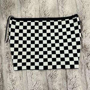 L.A. Hearts Tube Top - Checkered